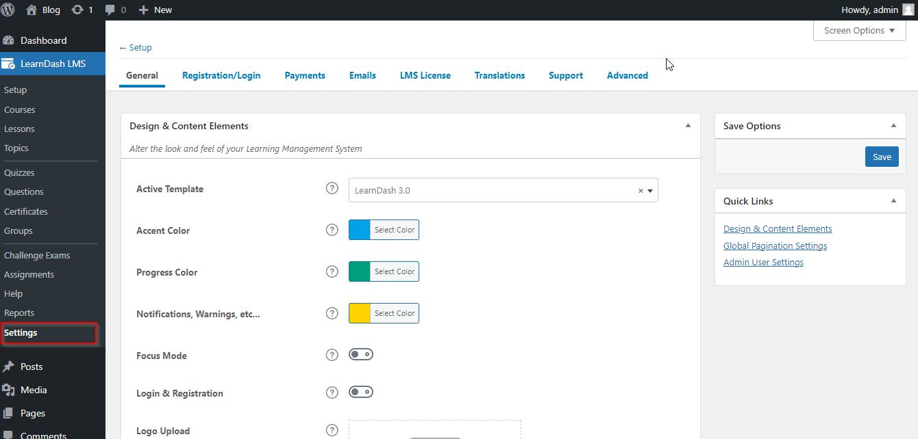 LMS using LearnDash